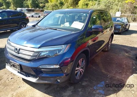 2016 Honda Pilot Ex-L from USA, damaged, VIN 5FNYF6H5XGB052154